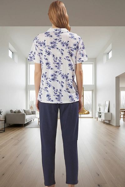 PayBuy Women's Floral Cotton Pajama Set Comfortable Fit Trend Design Use Modern Style