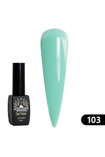 global fashion Oja semipermanenta BLACK ELITE, Global Fashion 8 ml, 103