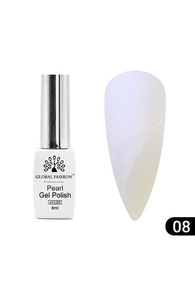 global fashion Oja semipermanentă Pearl 8 ml, 08