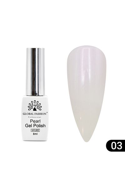 global fashion Oja semipermanentă Pearl 8 ml, 13