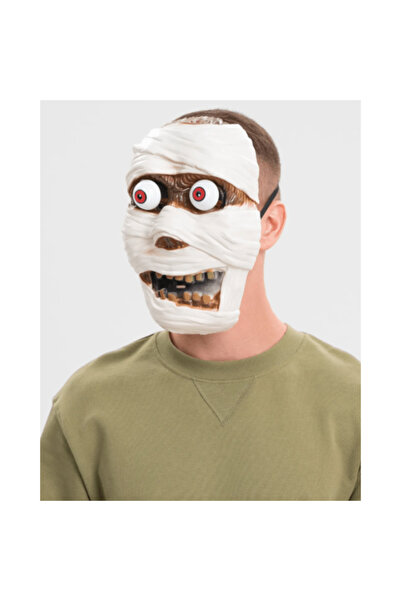 ForWhat قناع عيون متحرك بقوس متأرجح للمكتب المنزلي، زي المومياء