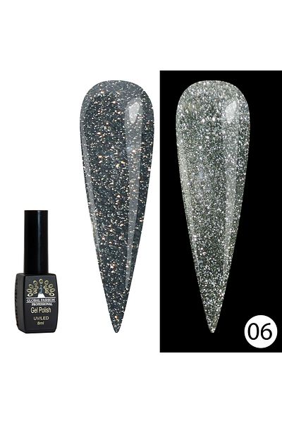 global fashion Disco Gel Shine Spectrum Gel Lacquer, Global Fashion, 8 ml 06