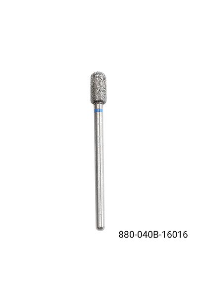 global fashion Diamond cuticle file, rounded cylinder, blue belt, 880/040B