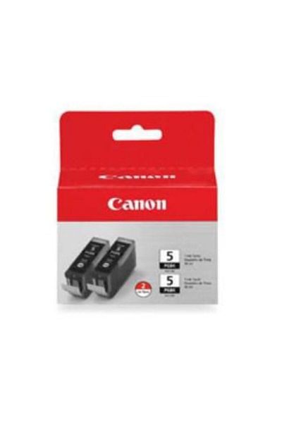 Inna marka Dwupak tuszu czarnego Canon PGI-5BK, oryginalny, na bazie pigmentu, do PIXMA iP3300 iP3500 iP4200,