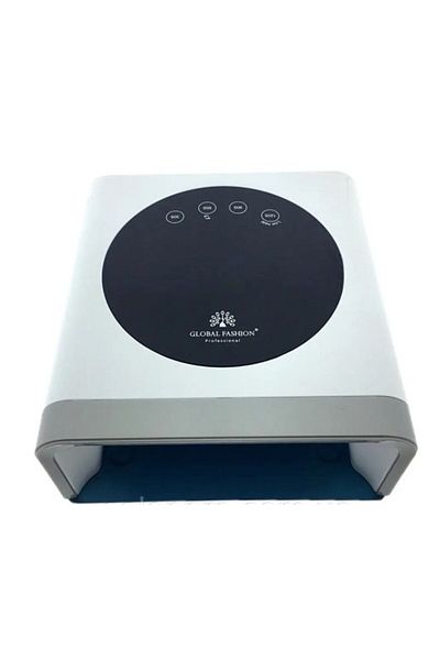 global fashion 120W LED/UV nail lamp with display, Global Fashion L-1011, white