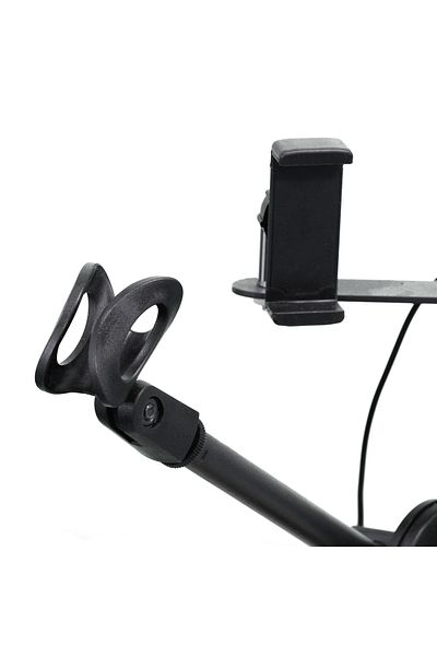 global fashion Circular lamp with tripod, LED SP-45, phone holder, USB, selfie, make-up