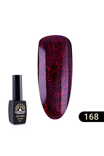 global fashion Oja semipermanenta BLACK ELITE, Global Fashion 8 ml, 168