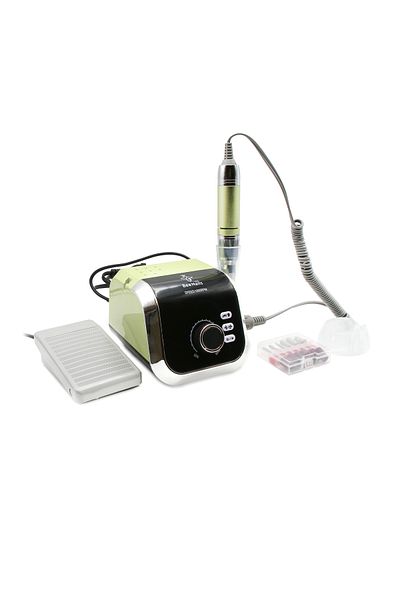 global fashion Manicure and pedicure machine BSDQ-613 Bee Nails, 45000 rotations and 65 watts, Green