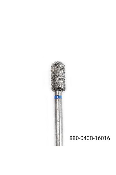 global fashion Diamond cuticle file, rounded cylinder, blue belt, 880/040B