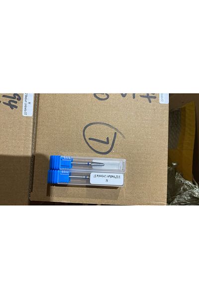global fashion Carbide milling cutter with blue belt, M 3/32 Medium Umbrella ST (narrow)