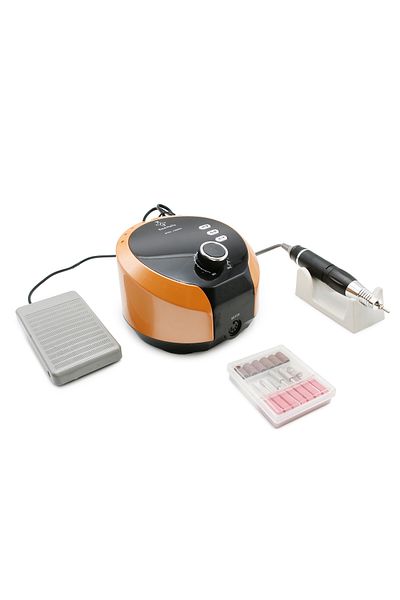 global fashion Electric nail file for manicure and pedicure BS - 619 Bee Nails, 45000 rotations 65w, orange