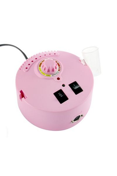 global fashion Professional nail file ZS-605, electric nail file, 65W, 35000 rpm, pink color