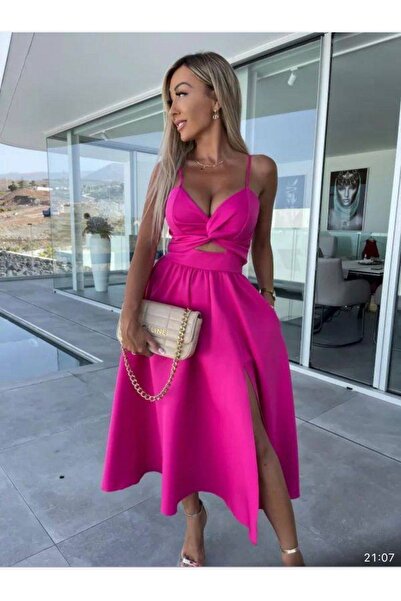 Welsoft Rochie de vară cu șliț