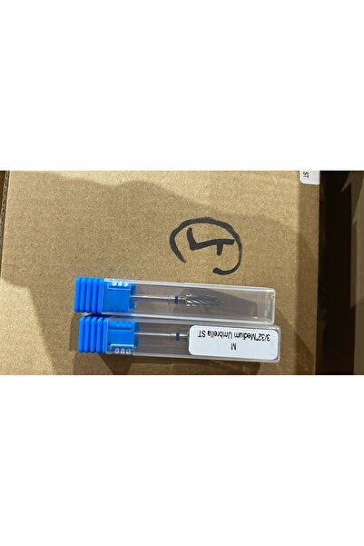 global fashion Carbide milling cutter with blue belt M 3/32 Medium Umbrella ST