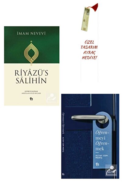 Tin Yayınları Riyazü's Salihîn+Öğrenmeyi Öğrenmek AYRAÇ HEDİYELİ !