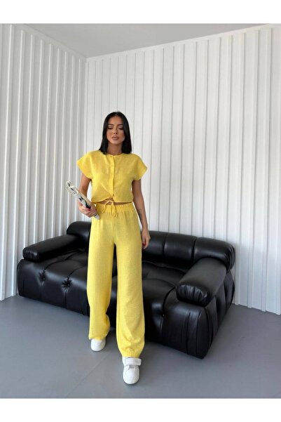 Welsoft Drawstring Crop Suit