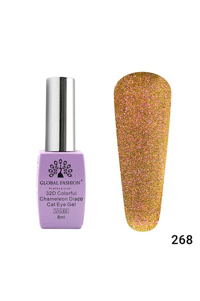 global fashion Oja semipermanenta Chameleon Disco 32D 8ml, 268