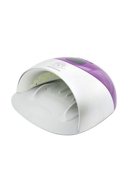 global fashion Professional G8 LED/UV lamp for manicure, Global Fashion, digital screen, timer, purple color