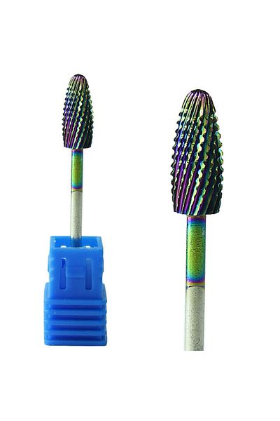global fashion Carbide bit for removing gel and semi-polish M-Colorful Flame P