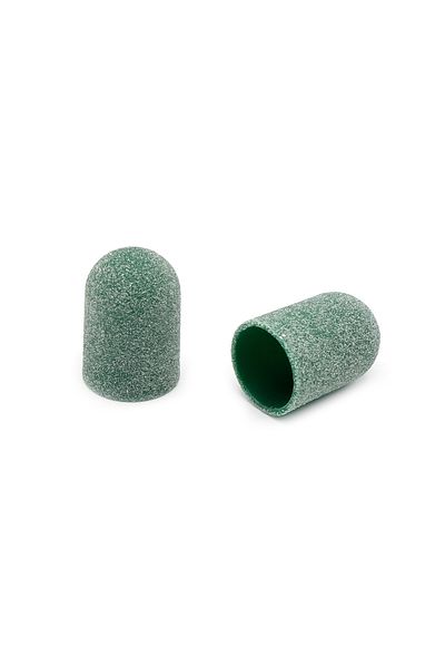global fashion Electric nail file, 1 piece, 16*25mm, green, grit 100