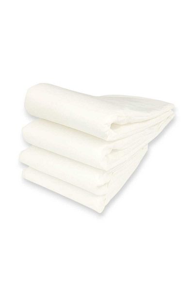 Bebek Özel Baby Child Crib Edge Protection 70X120 for Park Crib (4 Pieces) White Color