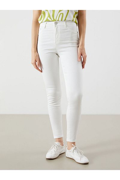 LC Waikiki Pantaloni de damă Jupiter Super Skinny Fit sezon nou - S5RM48Z8