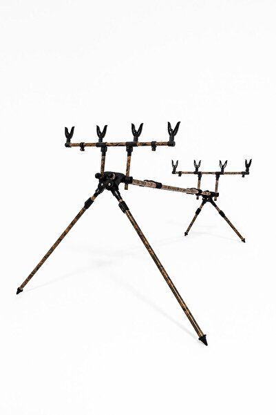 BAUER Profosyonel 4'lü Sazan Sehpası Kamuflaj