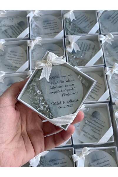 ArmoniResinArt Kutulu Taşsız Magnet 20 Adet – Kişiselleştirilebilir İslami Dü...