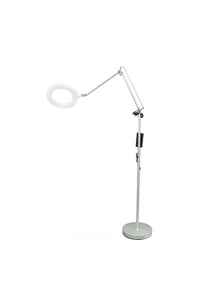global fashion Circular tripod lamp, Led A2-66, 66W, selfie, silver