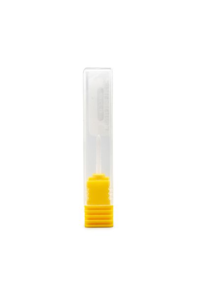 global fashion Ceramic cuticle pusher, yellow belt, 600036