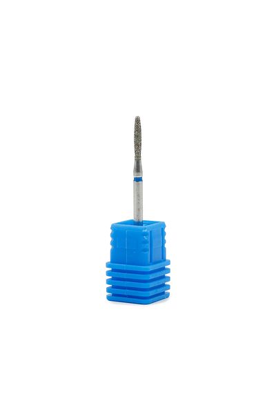 global fashion Diamond cuticle bit, blue, flame 244-018B, 1.8 mm