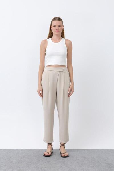 Puane Women's Fabric Trousers 18245