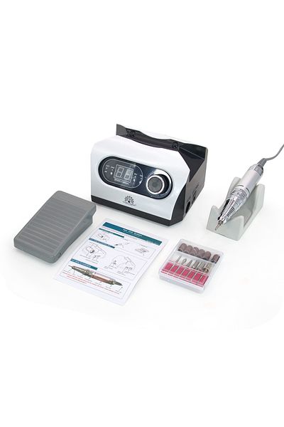 global fashion Electric file for manicure and pedicure Global Fashion 50000 rpm 80W, ZS-717- White