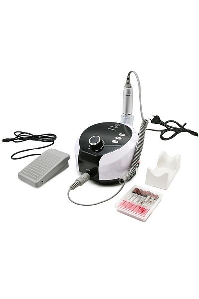 global fashion Electric nail file for manicure and pedicure BS - 619 Bee Nails, 45000 rotations 65w, white