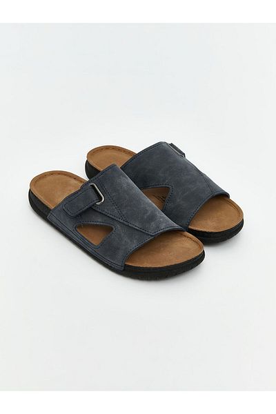 LC Waikiki Ανδρικές παντόφλες New Season Suede Look - S5OI92Z8