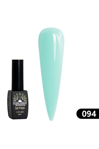 global fashion Oja semipermanenta BLACK ELITE, Global Fashion 8 ml, 094