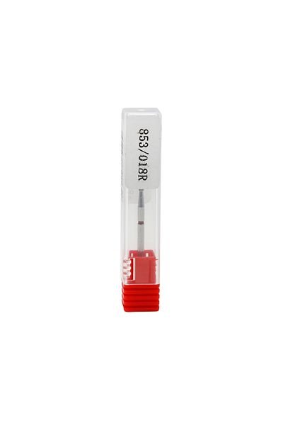 global fashion Diamond cuticle pusher, cylinder, red belt, 853/018R