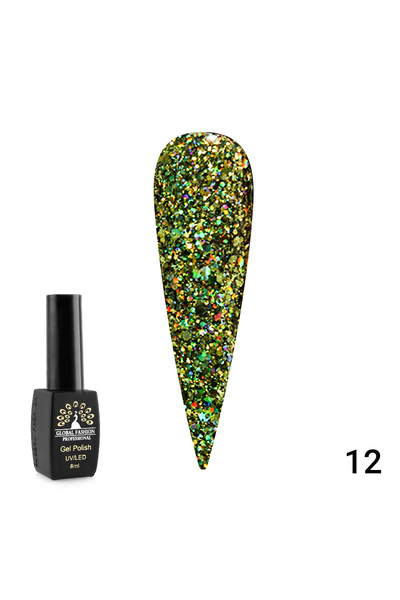 global fashion Oja semipermanenta Diamond Ball 8ml, 012