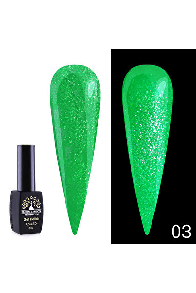 global fashion Oja semipermanenta Disco Summer 8ml, 03