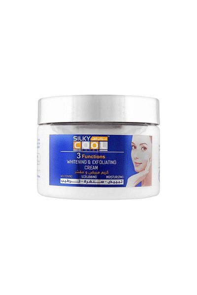 Silky Cool 3 FUNCTIONS WHITENING AND EXFOLIATING CREAM 350 ML