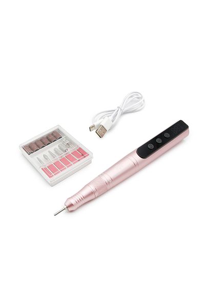 global fashion Global Fashion manicure drill, 35000 rpm T-7AP, pink