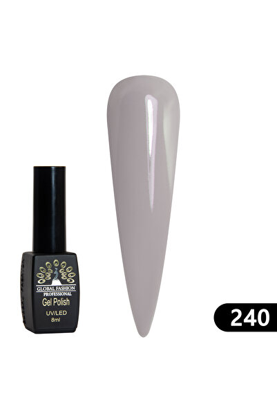 global fashion Oja semipermanenta BLACK ELITE, Global Fashion 8 ml, 240