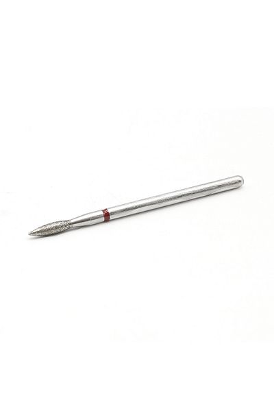 global fashion Diamond cuticle bit flame 243/023R, red belt