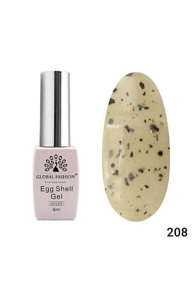 global fashion Oja semipermanenta Egg Shell 8ml, 208