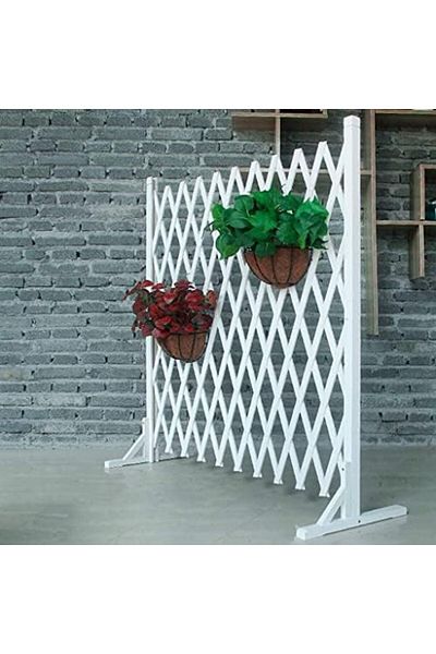 genric FFD 120cm Portable Expanding Wicker Wooden Fence | Expandable Wood Garden Trellis Fence | Fence