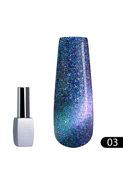 global fashion Oja semipermanenta Cat Eyes Fairy 8ml, 03