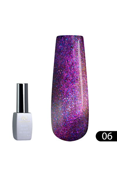 global fashion Oja semipermanenta Cat Eyes Fairy 8ml, 06