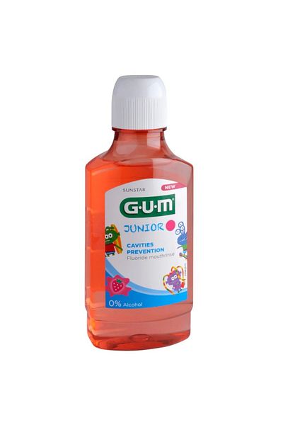 GUM غسول للأطفال من عمر 7 إلى 12 سنة 300 مل