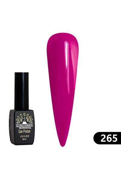 global fashion Oja semipermanenta Black Elite, Global Fashion 8 ml, 265