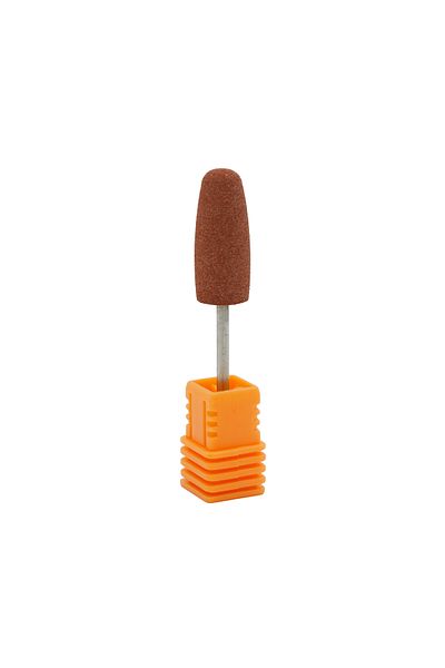 global fashion Silicone burr tip, hard abrasiveness, brown, 171